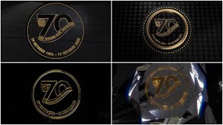 HARI KESATUAN GERAK BHAYANGKARI KE - 70 TAHUN 2022  |  4 INTRO VIDEO LOGO 3D GOLD