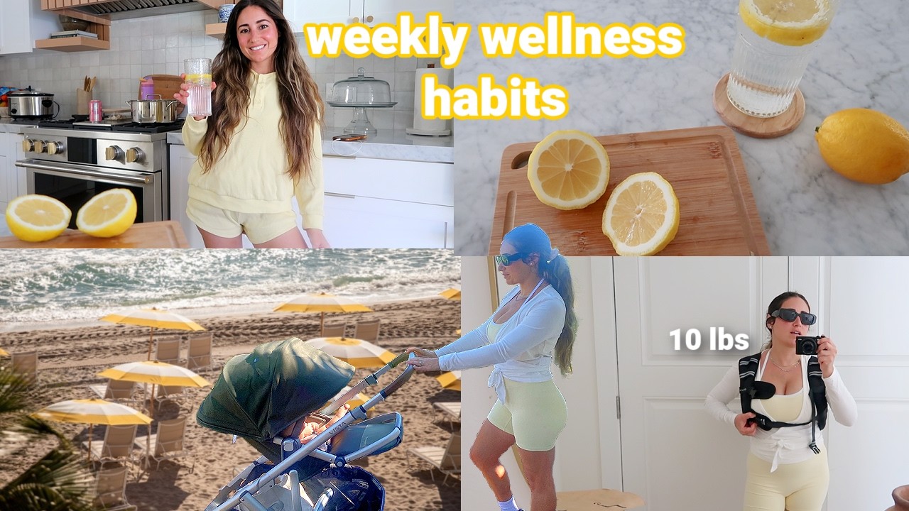 2026 RESET: 🍋 Wellness habits I do weekly to lose weight | Postpartum journey