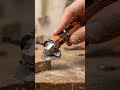 Tiny Angle Grinder Cuts Like a Real Tool