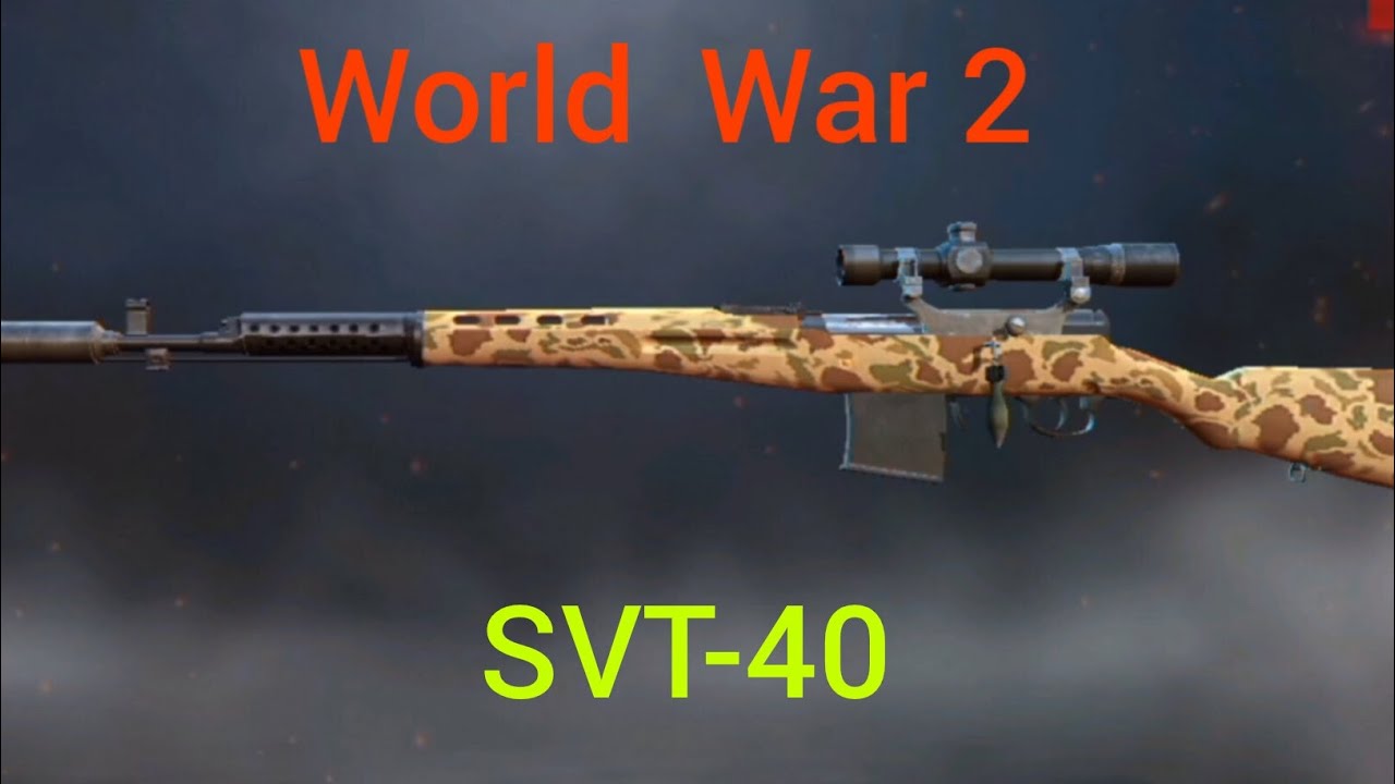 WORLD WAR 2 Battle Combat: SVT-40