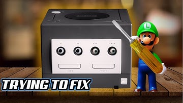 Trying to REPAIR a Nintendo GameCube - Black Screen - No Disc Spin