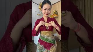 Download Lagu kebaya merah cewek Bali yang cantik #jegegbali #kebaya #bali #lagubali MP3