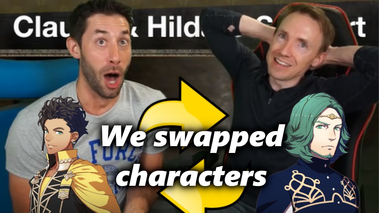 Fire Emblem Three Houses Voice Swap - Voice of Claude Reads Seteth, Voice of Seteth Reads Claude