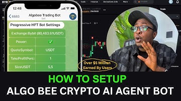 How to Setup Algo Bee Crypto AI Agent Bot + Get Exchange API (Full Tutorial)