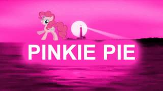 Pinkie Pie Logo With Her In It Super Hd
