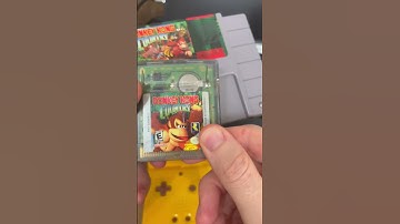 Donkey Kong Country on Game Boy Color