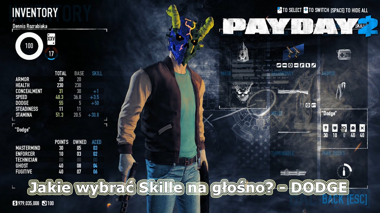 Dodge payday 2