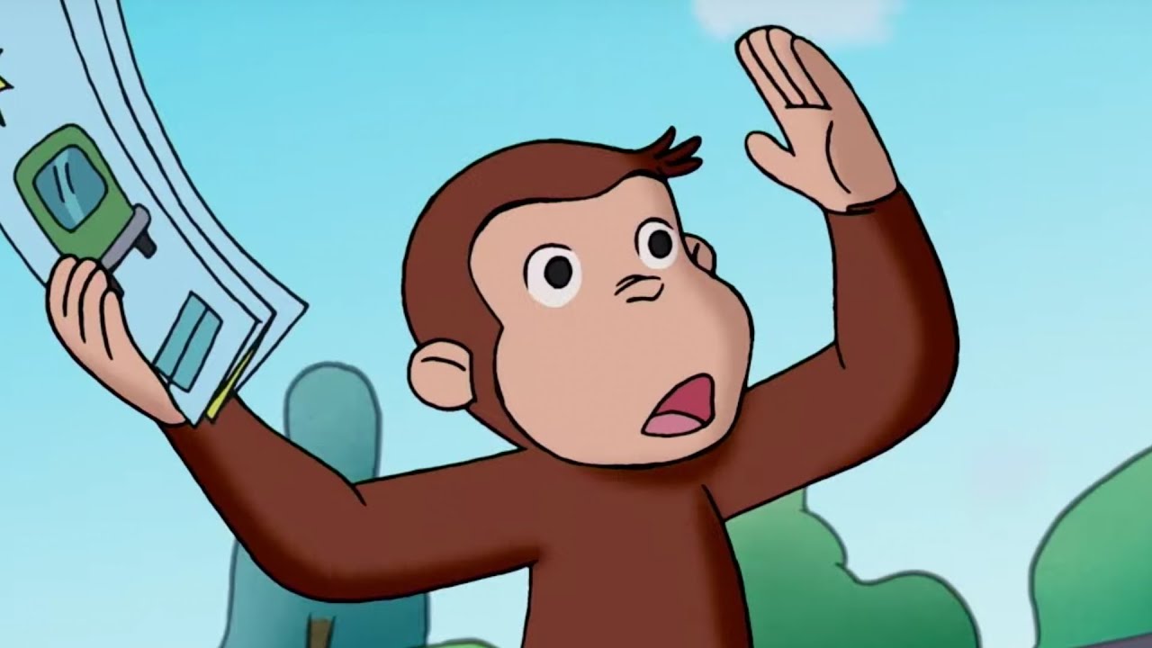 George O Curioso 🐵O Chapeu Amarelo Limpo e Perfeito 🐵🐵 Desenhos  Animadoss 