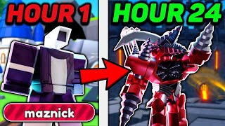 BASIC To ULTIMATE In 24 HOURS! (Toilet Tower Defense)
