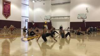Arizona State Dance Team 2017 Clinic - Kaitlyn Conley Jazz Combo