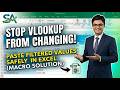 Stop Your VLOOKUP from Changing! Paste Filtered Values Safely in Excel (Macro Solution)