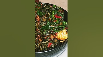 Final Part Of My Delicious Eforiro Soup #cookwithme #quickrecipe #eforiro