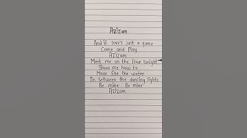 Thumbnail of 🎵 Azizam – Ed Sheeran 🎤💖 ~ @valentinamola2022 ❤️ #azizam #edsheeran #lyrics #songlyrics