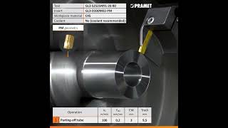 Pramet GL - PM geometry