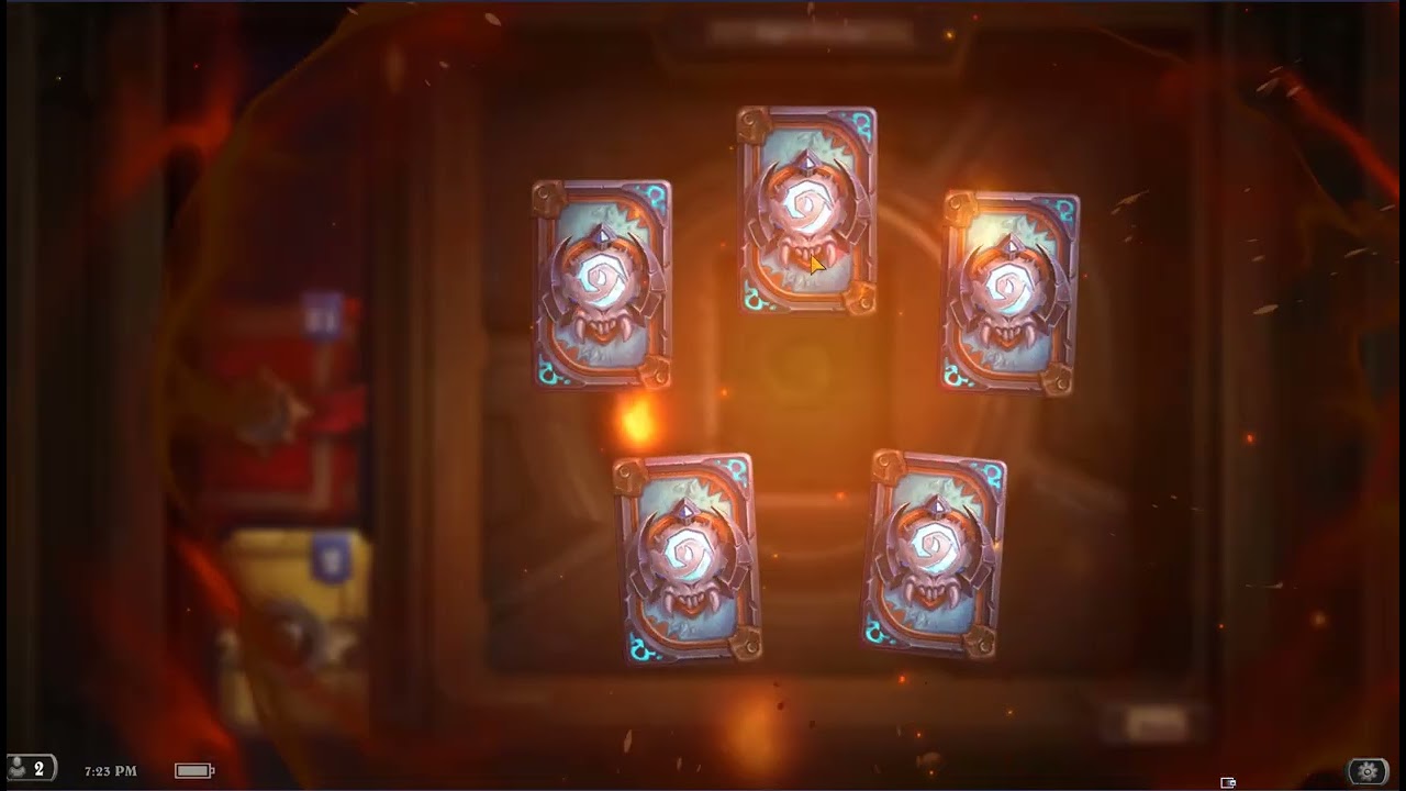 Hearthstone - Testing luck in Darkmoon faire on 7 accounts -  Free spin only