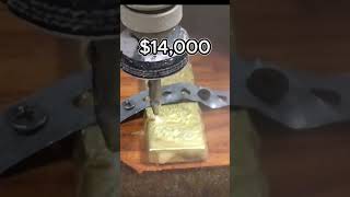 We cut $14,000 of GOLD in half