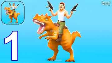 Dino Army - Gameplay Walkthrough Part 1 Dino War Army Commander Base Attack (iOS,Android GamePlay)