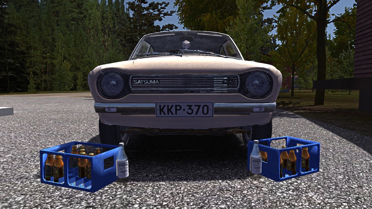 My Summer Car Drunk driving YouTube