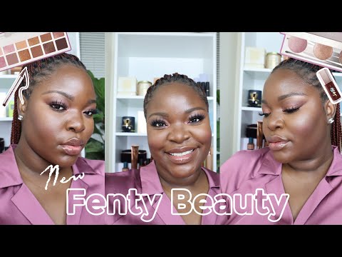 NEW Fenty Beauty Bomb Posse & Diamond Bomb Triple Drip Palette Review | Le Beat