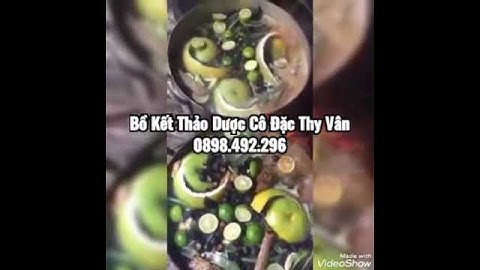 Tiếp tục nấu dầu gội bồ kết thảo dược cô đặc Thy Vân trị rụng tóc, trị gàu nấm ngứa, phục hồi tóc