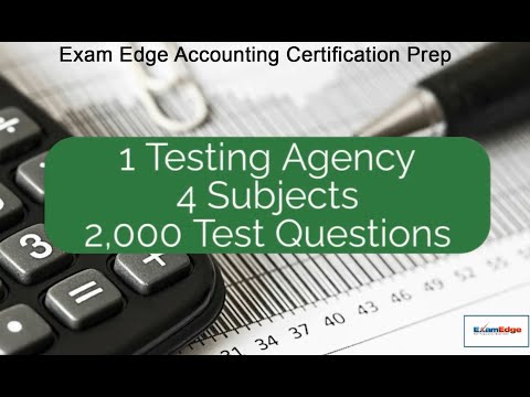 Exam Edge Accounting Certification Prep