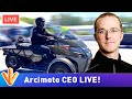 ARCIMOTO CEO Joins Us LIVE!