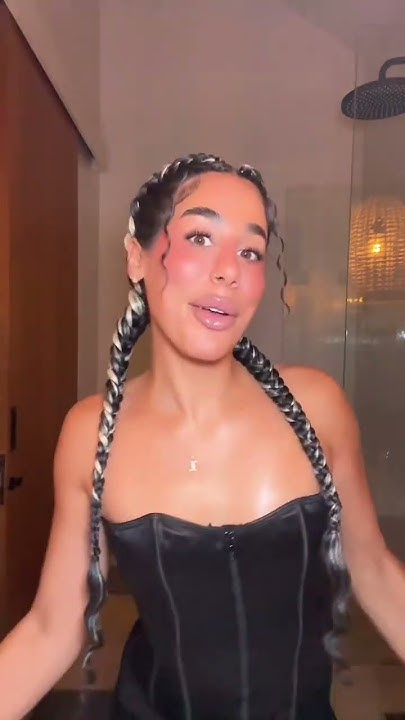  Last Bali braid reveal of the trip🥹 #makeup #grwm #braids - YouTube