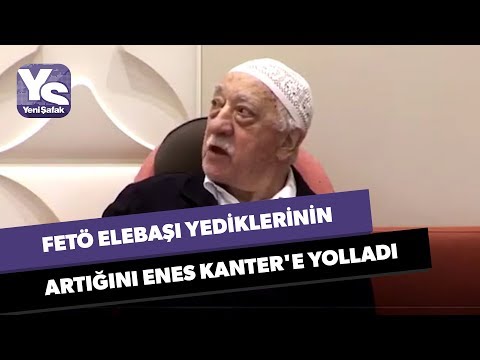 FETÖ elebaşı yediklerinin artığını Enes Kanter'e yolladı