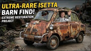 ASMR Car Restoration | Abandoned 1958 BMW Isetta 600 Full Restoration From Rust to Showroom USA day 