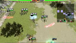 三國志大戰3 120116 戰騎4枚 VS 蠻勇魂繼 .wmv