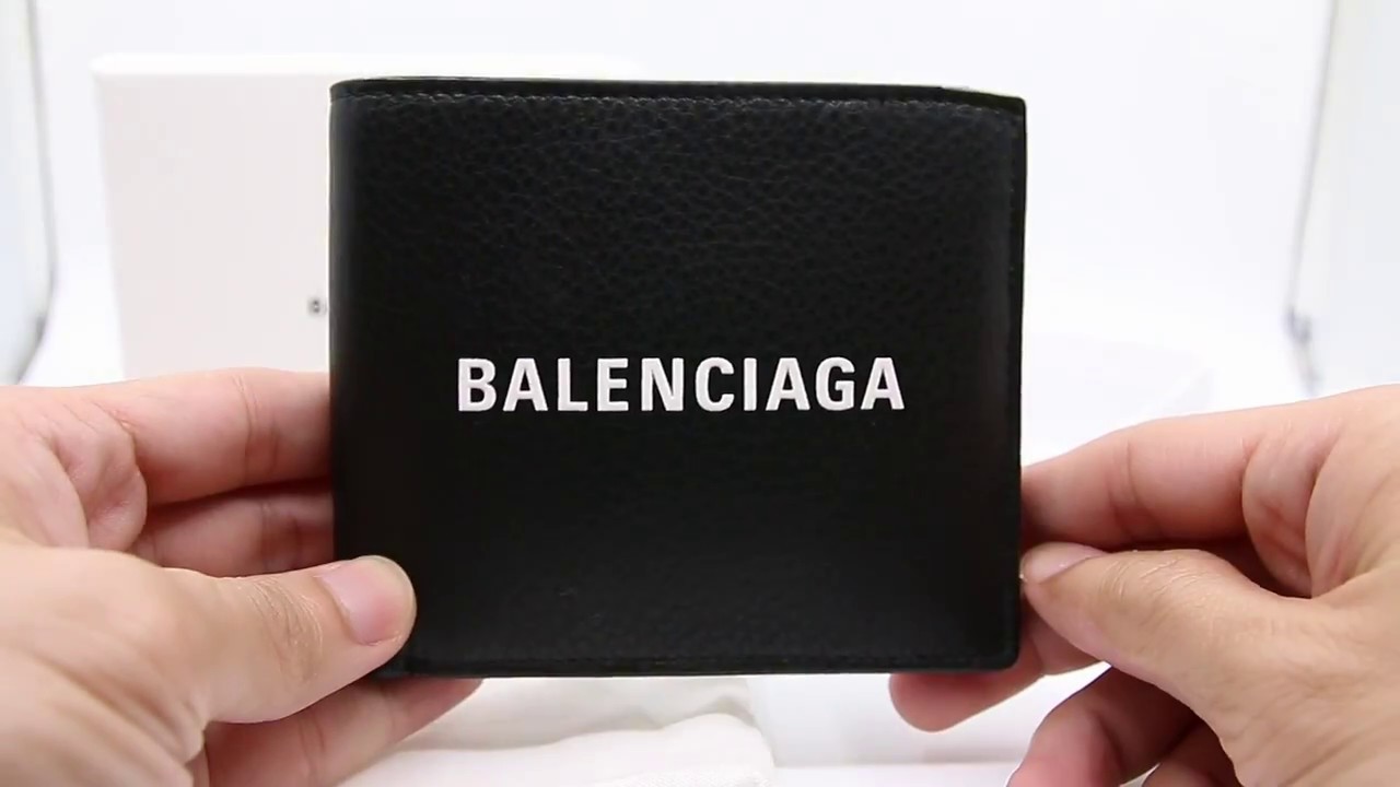 Unboxing] Balenciaga Wallet 2018 