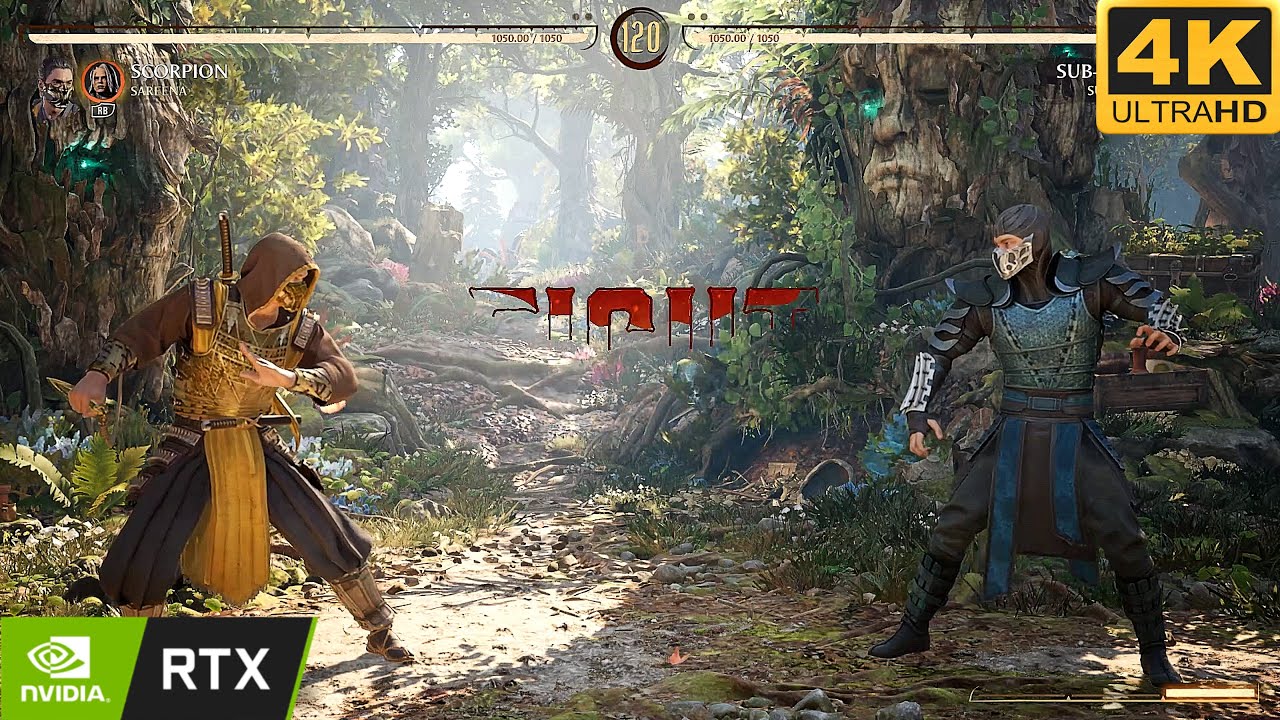 SCORPION VS SUB-ZERO | 2025 MK2 MOVIE SKIN || MORTAL KOMBAT 1 Gameplay ...