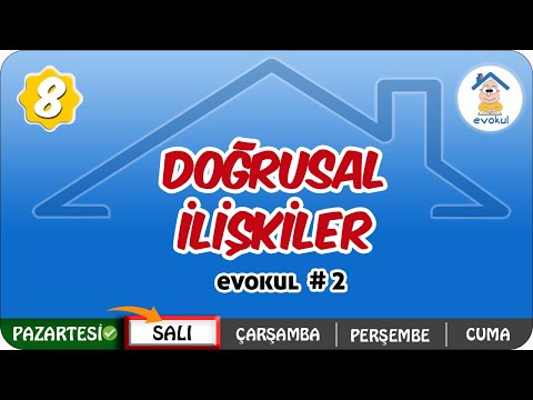 Doğrusal İlişkiler | 8.Sınıf #uzaktanegitim #evokul Kampı