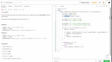 LeetCode 4: Find median of two sorted array ✅ C++ Beginner-Friendly Journey  🚀✨