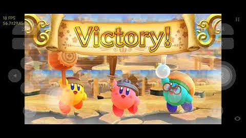 Skyline Edge 64 | Super Kirby Clash | Switch Emulator on Android | Snapdragon 765G | Glitch graphic