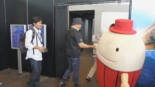 中部空港で航空宇宙展 ボーイング１００周年記念