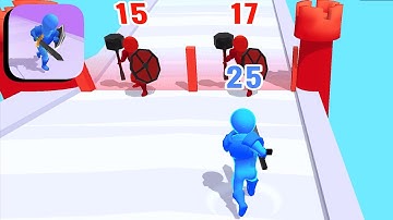 Hero Runner 3D - All Levels Gameplay Android,ios (Levels 1-4)
