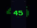 45s Silent Retro Arcade Timer 👾 45 Second Countdown (No Sound) #Shorts
