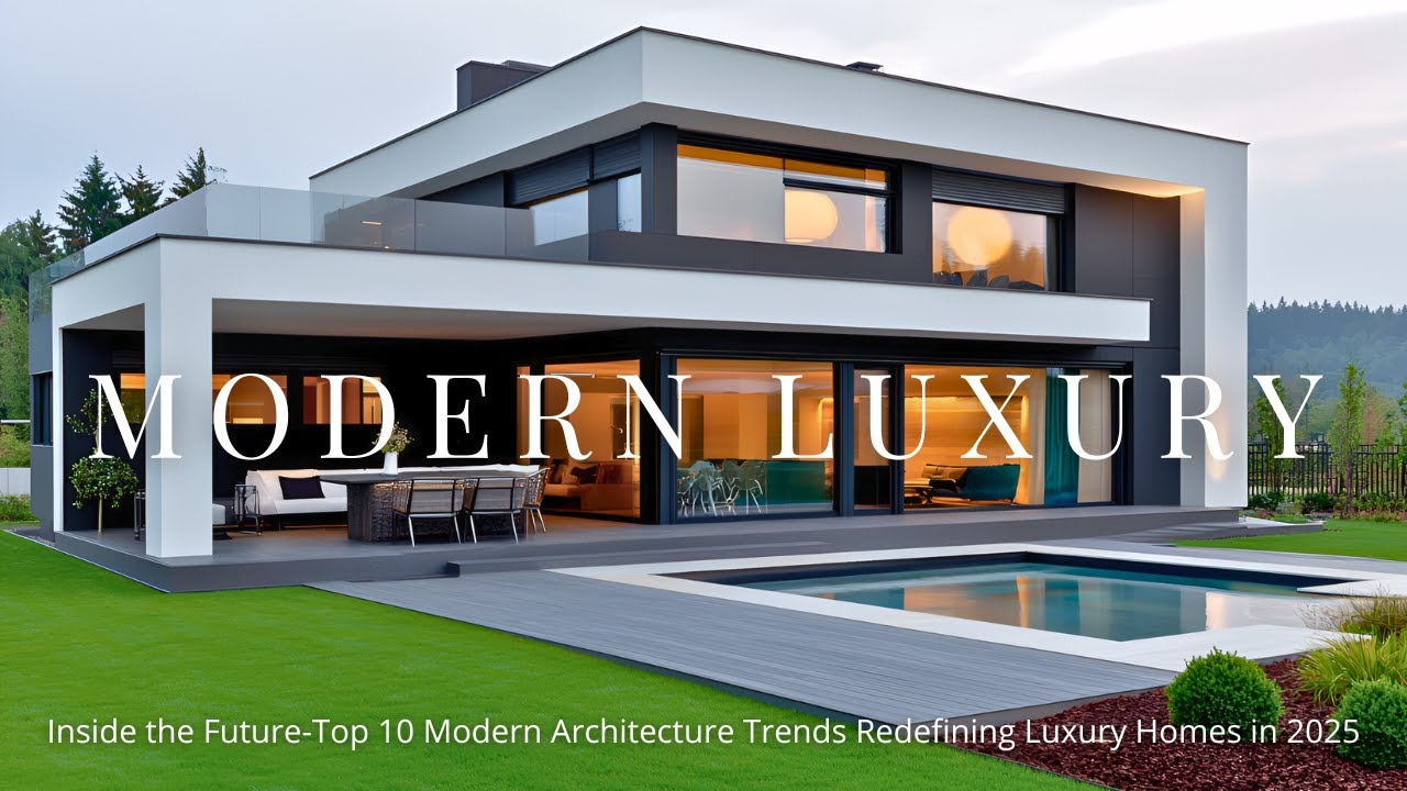 Top Modern Luxury Home Trends 2025 | Elegant Architecture & Interior ...