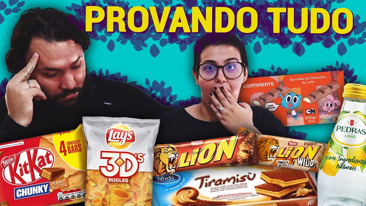 DOCES E SNACKS DO MERCADO DE PORTUGAL - PROVANDO TUDO | GASTRONAUTAS