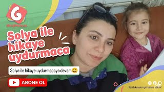 Solya ile hikaye üretiyoruz☘️ Çocuklar için eğlenceli hikayeler ✍️💗🙈
