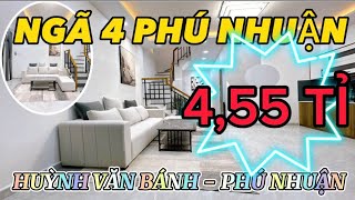 Bán nhà Ngã 4 Phú Nhuận có phòng ngủ dưới trệt chỉ hơn 4 tỉ xíu Giáp Quận 1