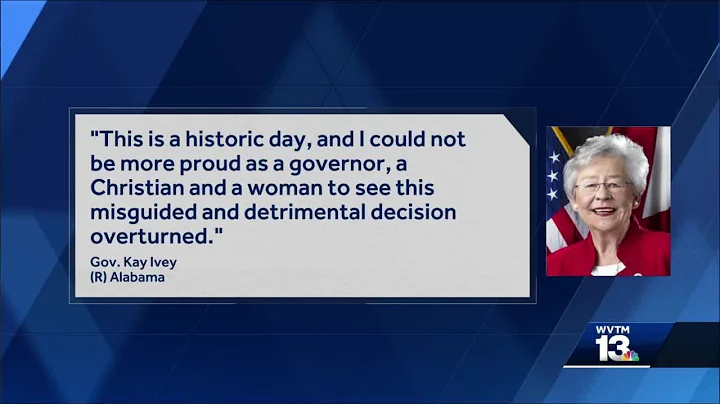 Alabama leaders react to SCOTUS overturning Roe v. Wade