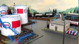 Märklin Layout 1981 , Anlage 0677 ,Schaufenster Anlage Märklin 1981