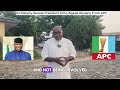 @@SunnyDuketv :Ex-Senate president Omo-Agege dumps APC as Chief Ogboru wins Delta ADC Gov.primary