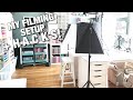 My Planner FILM SETUP 🎥 for YOUTUBE and INSTAGRAM! + OVERHEAD Filming HACK! | At Home With Quita