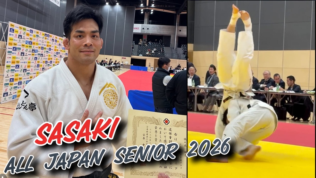 Сасаки вернется на Всеяпонский чемпионат по дзюдо среди взрослых 2026 года!