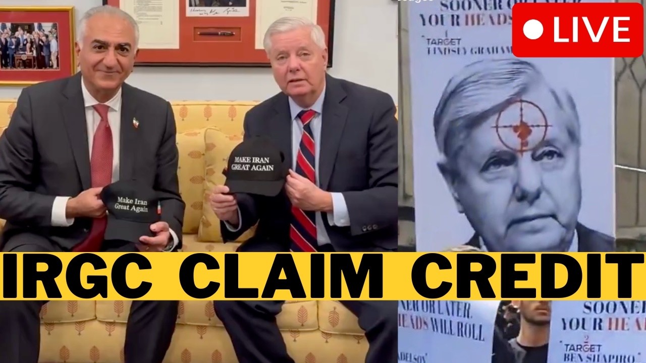 LIVE: Lindsey Graham Dies Of Sudden 'Heart Attack' As IRGC Claim Credit - FBI Intervenes
