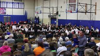 EHS and EMS Bands at the 2018 McTee Music Festival
