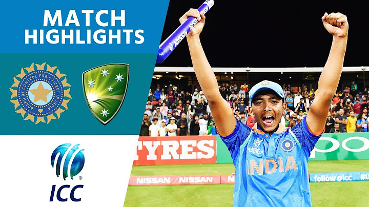 India Win U19 World Cup! | India vs Australia | U19 Cricket World Cup 2018 FINAL - Highlights